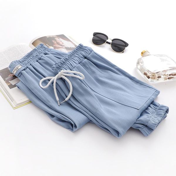 women's pants & capris summer girls' sports tencel spring and autumn clothing junior high school students loose elastic waist deni, Black;white
women's pants & capris summer girls' sports tencel spring and autumn clothing junior high school students loose elastic waist deni, Black;white