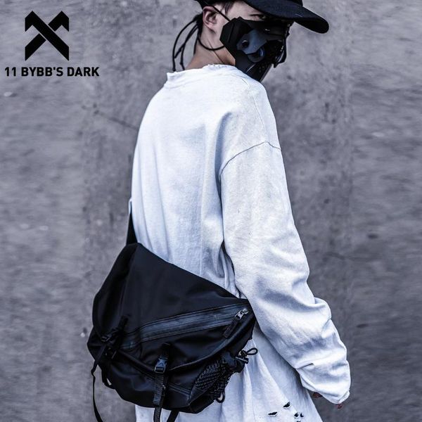 bybb's dark vintage hip hop shoulder bag tactical streetwear multi pockets ribbons school chest cargo crossbody men women waist bags
bybb's dark vintage hip hop shoulder bag tactical streetwear multi pockets ribbons school chest cargo crossbody men women waist bags