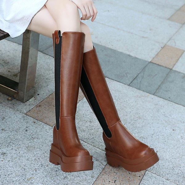 boots knee high women 2021 autumn woman shoes lace up vintage flat thick bottom leather retro ladies knight, Black
boots knee high women 2021 autumn woman shoes lace up vintage flat thick bottom leather retro ladies knight, Black