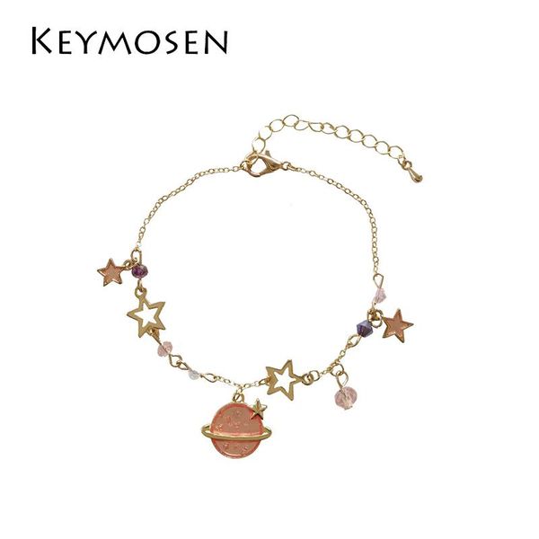 link, chain fashionable sweet dream planet five-pointed star bracelet soft girls chao people crystal hand, Black
link, chain fashionable sweet dream planet five-pointed star bracelet soft girls chao people crystal hand, Black