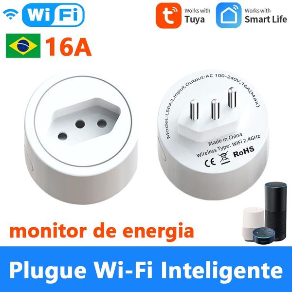 smart power plugs tuya 16a brazil standard plug with monitor via life app wifi br socket works for google home alexa
smart power plugs tuya 16a brazil standard plug with monitor via life app wifi br socket works for google home alexa