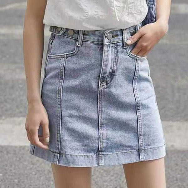skirts solid color women's skirt adjustable high waist womens casual korean jean fashion women vintage denim, Black
skirts solid color women's skirt adjustable high waist womens casual korean jean fashion women vintage denim, Black