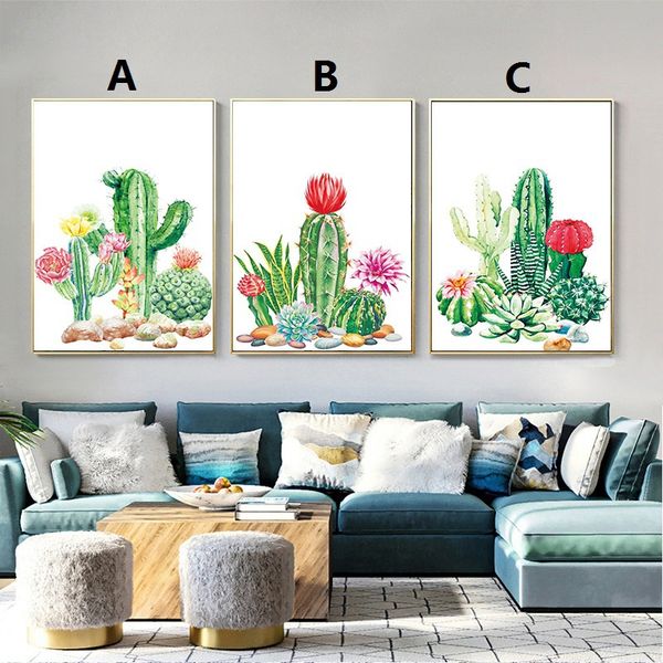 unframed northern european new green plant cactus decorative painting modern minimalist wall art poster
unframed northern european new green plant cactus decorative painting modern minimalist wall art poster