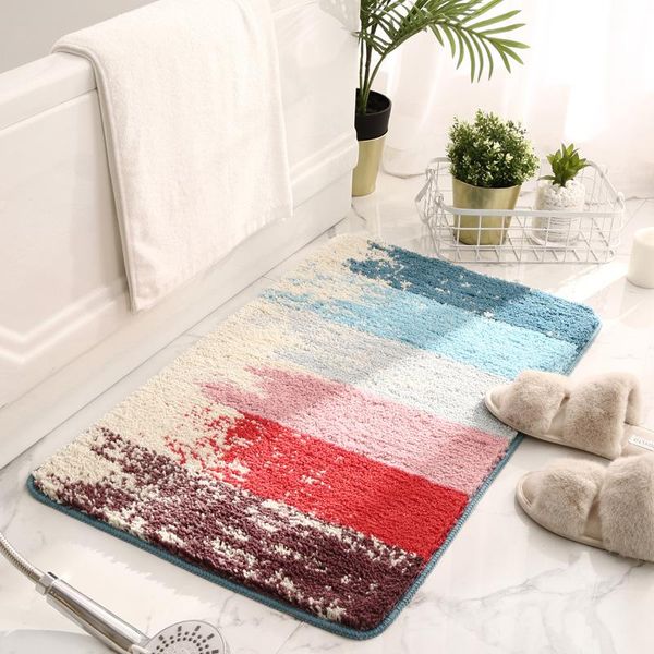carpets flocking home entrance door non-slip floor mat household bathroom toilet water absorption foot
carpets flocking home entrance door non-slip floor mat household bathroom toilet water absorption foot