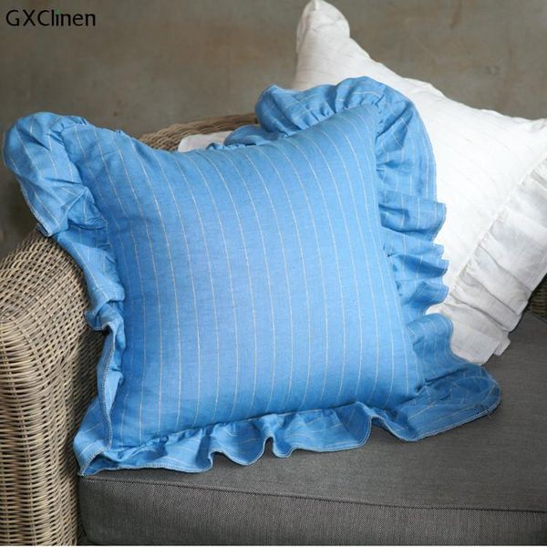 pillow case striped ruffle linen cushion cover pillowcase sofa covers living room bedroom home decorative pillows 45x45cm
pillow case striped ruffle linen cushion cover pillowcase sofa covers living room bedroom home decorative pillows 45x45cm