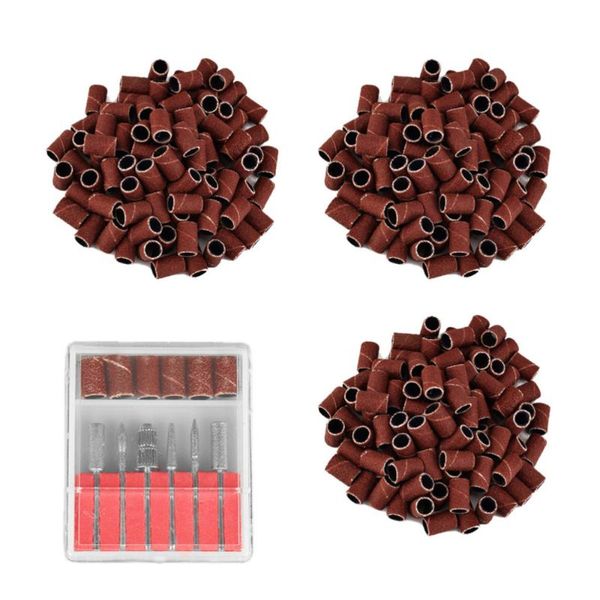 nail drill & accessories 1 set grinder professional manicure tool kit household sander for daily use (300pcs frosted ring + 6pcs g
nail drill & accessories 1 set grinder professional manicure tool kit household sander for daily use (300pcs frosted ring + 6pcs g