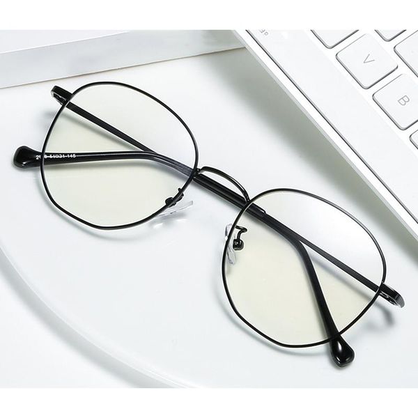fashion sunglasses frames simple and stylish flat lens comfortable metal full frame glasses trend can be equipped with myopia frame., Black
fashion sunglasses frames simple and stylish flat lens comfortable metal full frame glasses trend can be equipped with myopia frame., Black