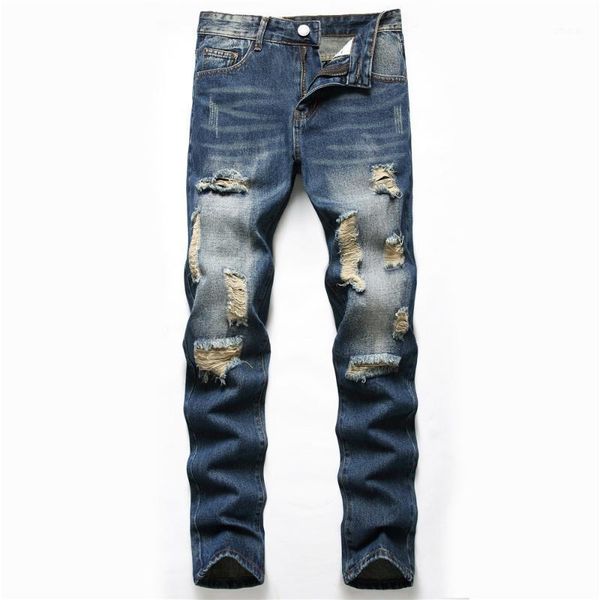 men's jeans 2021 slim-fit small feet all-match pants summer thin trendy brand high-end men, Blue
men's jeans 2021 slim-fit small feet all-match pants summer thin trendy brand high-end men, Blue
