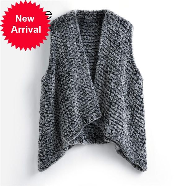 women's fur & faux ff902 knit imitate vest coat spring winter warm outwear solid color casual coats, Black
women's fur & faux ff902 knit imitate vest coat spring winter warm outwear solid color casual coats, Black