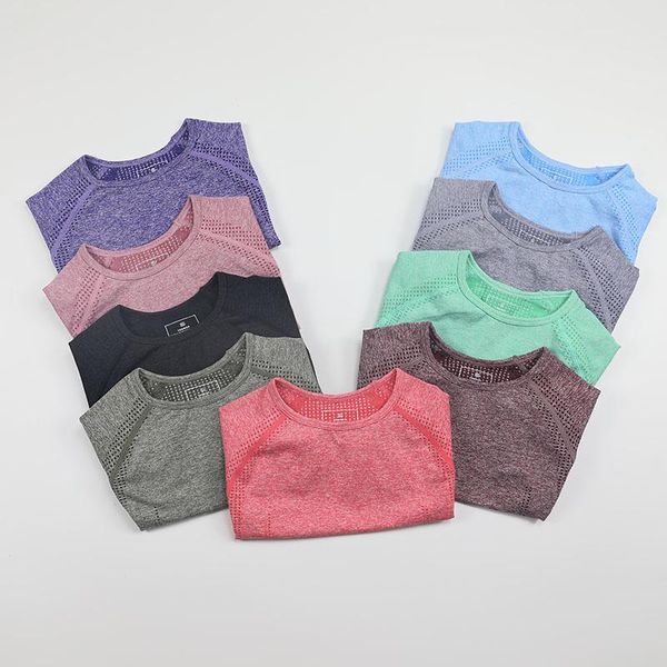 yoga outfit solid color vital seamless shirt women fitness short sleeve crop workout gym clothes sportswear running t-shirts
yoga outfit solid color vital seamless shirt women fitness short sleeve crop workout gym clothes sportswear running t-shirts