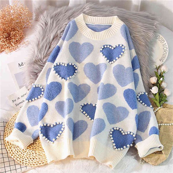 women's sweaters ebaihui spring sweet sweaters for girls heart patterns neck pearl pullovers decoration loosens women's jumpers kt, White;black
women's sweaters ebaihui spring sweet sweaters for girls heart patterns neck pearl pullovers decoration loosens women's jumpers kt, White;black