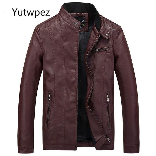men's jackets 2021 yutwpez men leather autumn winter motorcycle warm standing collar male jacket coats, Black;brown
men's jackets 2021 yutwpez men leather autumn winter motorcycle warm standing collar male jacket coats, Black;brown