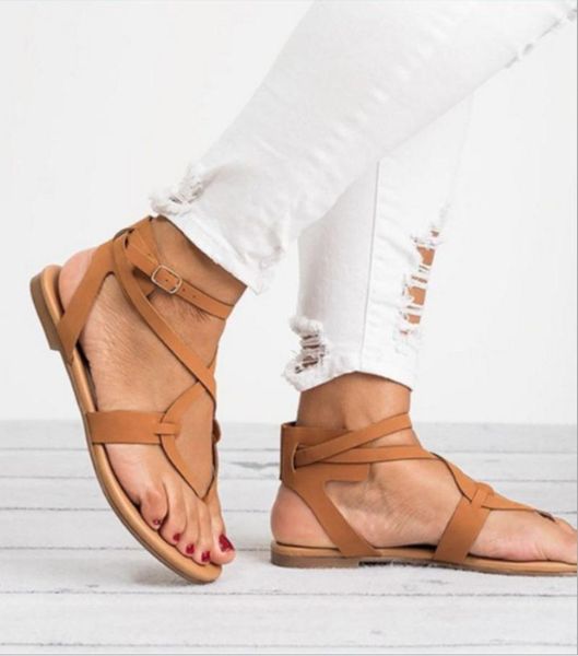 sandals women summer outdoor plus size 43 ladies leather flat female casual beach platform buckle strap cover heel shoes, Black
sandals women summer outdoor plus size 43 ladies leather flat female casual beach platform buckle strap cover heel shoes, Black