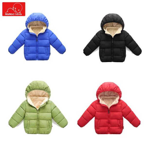 children winter plush coat warm boys girls hooded jackets outerwear solid color kids parkas jacket overcoat, Blue;gray
children winter plush coat warm boys girls hooded jackets outerwear solid color kids parkas jacket overcoat, Blue;gray