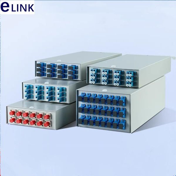 fiber optic equipment 12 ports ftth metal box terminal include lc sc fc st pigtail&adapter patch panel sm elink 1.0mm thickened
fiber optic equipment 12 ports ftth metal box terminal include lc sc fc st pigtail&adapter patch panel sm elink 1.0mm thickened