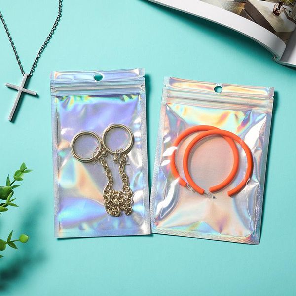 storage bags 20pcs laser packaging bag self-sealing rainbow magic color accessory for business
storage bags 20pcs laser packaging bag self-sealing rainbow magic color accessory for business