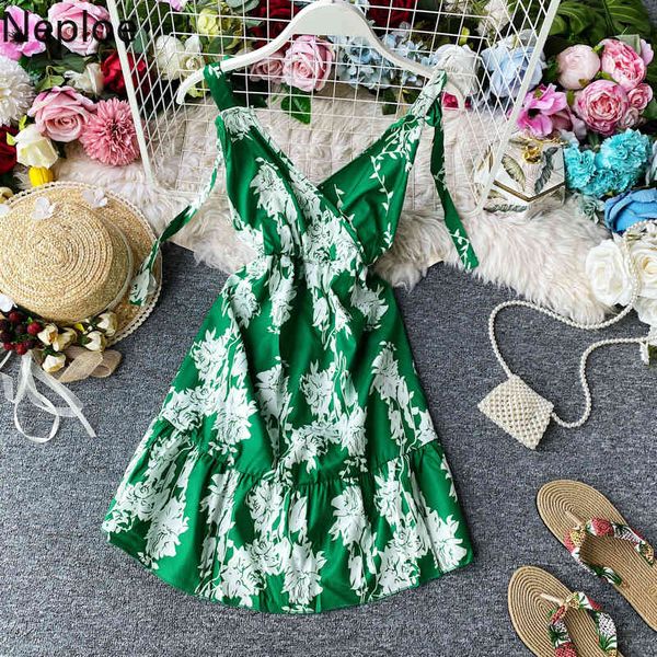 neploe flower print camis dress women bow knot v neck sleeveless backless beach dresses elegant slim waist vestidos 1b736 210423, Black;gray
neploe flower print camis dress women bow knot v neck sleeveless backless beach dresses elegant slim waist vestidos 1b736 210423, Black;gray