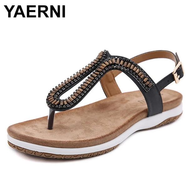 sandals yaerni women soft rhinestone ladies slippers comfortable flat sandy beach open toe shoes sandalias de, Black
sandals yaerni women soft rhinestone ladies slippers comfortable flat sandy beach open toe shoes sandalias de, Black