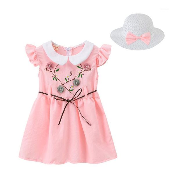 girl's dresses #5 toddler kids baby girl summer doll collar skirt embroidered princess dress+ hat plaid long skirts beach holiday outfi, Red;yellow
girl's dresses #5 toddler kids baby girl summer doll collar skirt embroidered princess dress+ hat plaid long skirts beach holiday outfi, Red;yellow