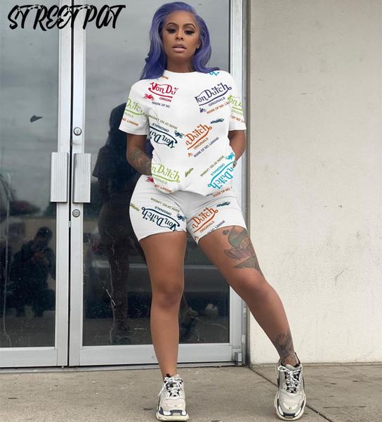 fashion printing a two-piece set of monogrammed cotton short-sleeved shorts women's tracksuits, Gray
fashion printing a two-piece set of monogrammed cotton short-sleeved shorts women's tracksuits, Gray