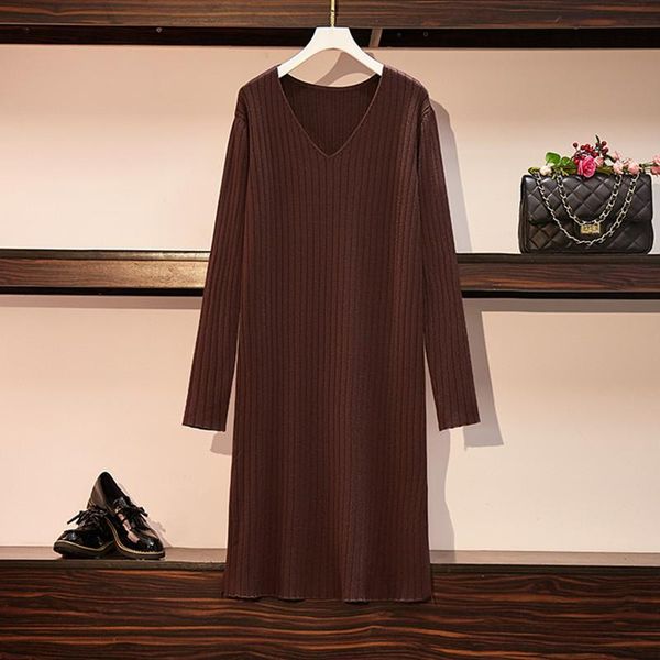 casual dresses coigarsam 4xl plus size knitting women dress loose khaki brown black 6301, Black;gray
casual dresses coigarsam 4xl plus size knitting women dress loose khaki brown black 6301, Black;gray