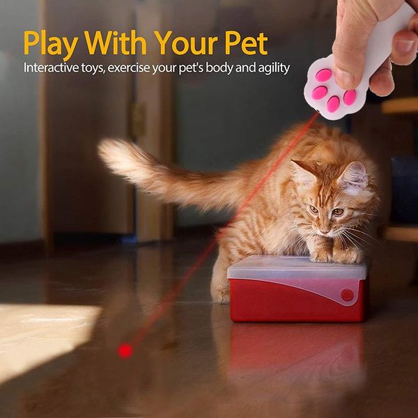cat toys laser funny stick automatic red pointer strokes claw interactive exercise toy fun pet product
cat toys laser funny stick automatic red pointer strokes claw interactive exercise toy fun pet product
