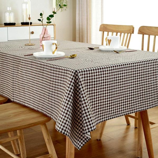 proud rose modern small plaid tablecloth simple solid color cotton and linen rectangular dining table home decoration cloth
proud rose modern small plaid tablecloth simple solid color cotton and linen rectangular dining table home decoration cloth