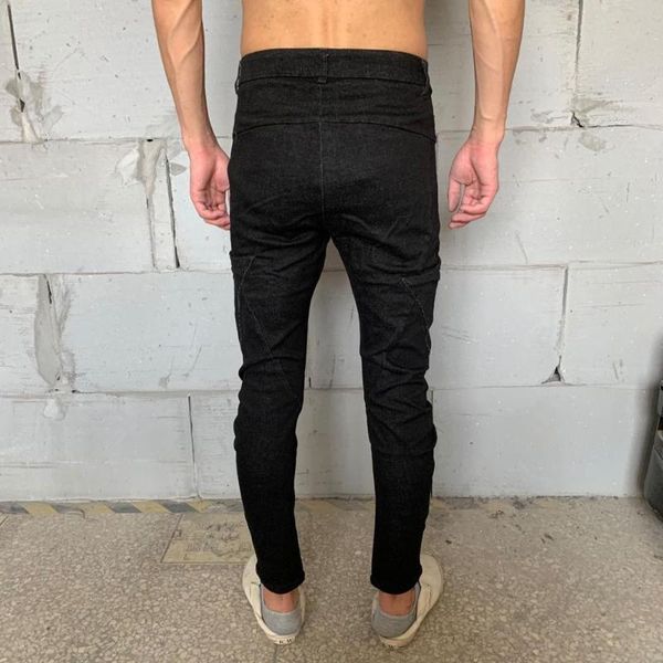 men's jeans owen seak men denim cotton casual clothing high street outer wear autumn solid pencil pants1 bfok, Blue
men's jeans owen seak men denim cotton casual clothing high street outer wear autumn solid pencil pants1 bfok, Blue