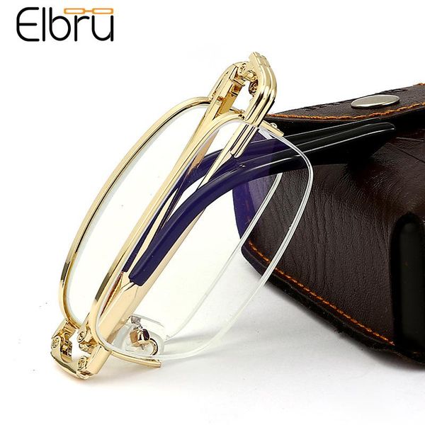 sunglasses elbru vintage fashion metal foldable reading glasses men women portableanti blue light presbyopia eyeglasses diopters +1.0 +4.0, White;black
sunglasses elbru vintage fashion metal foldable reading glasses men women portableanti blue light presbyopia eyeglasses diopters +1.0 +4.0, White;black