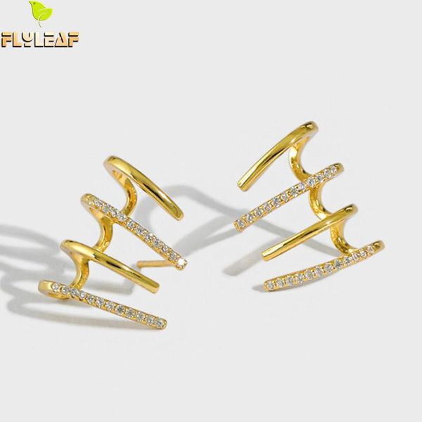 stud 925 sterling silver zircon arc shape earrings for women 14k gold ins lady girl gift flyleaf, Golden;silver
stud 925 sterling silver zircon arc shape earrings for women 14k gold ins lady girl gift flyleaf, Golden;silver