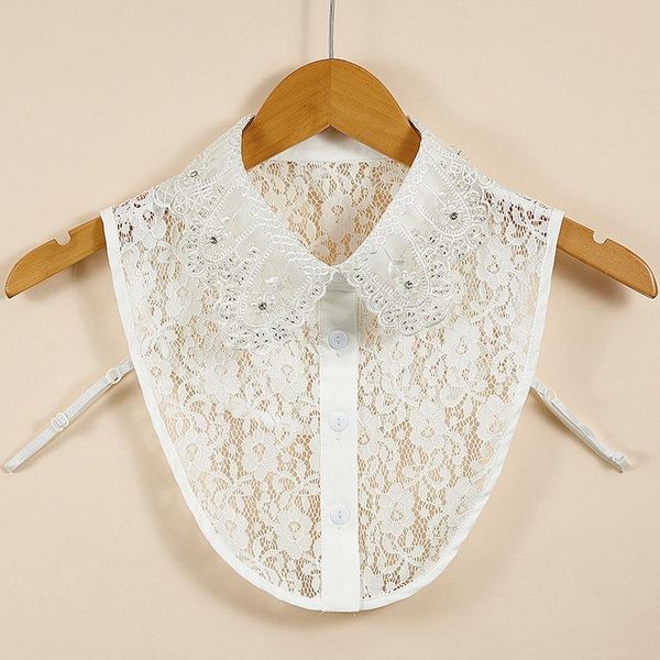 bow ties white lace hollow out fake collar for women shirt blouse detachable false lapel clothes accessories, Black;gray
bow ties white lace hollow out fake collar for women shirt blouse detachable false lapel clothes accessories, Black;gray