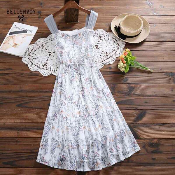mori girl summer women holiday dress spaghetti strap floral printed backless vestidos mujer chiffon sweet midi beach femme 210520, Black;gray
mori girl summer women holiday dress spaghetti strap floral printed backless vestidos mujer chiffon sweet midi beach femme 210520, Black;gray