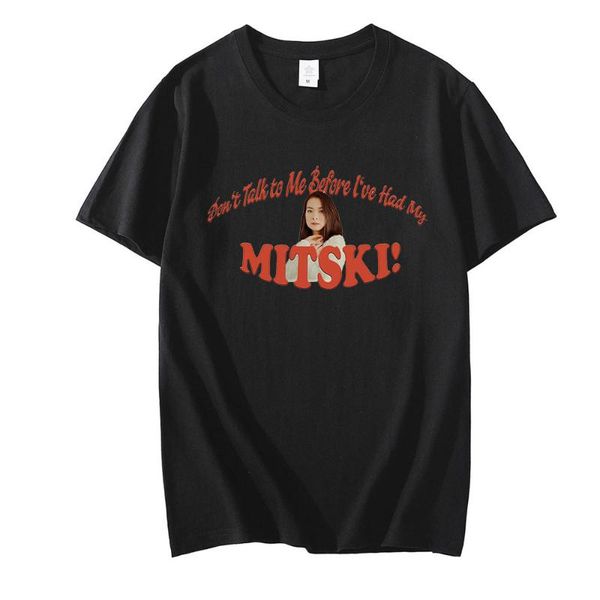men's t-shirts don't talk to me before 've had my mitski t shirt fashion rock singer short sleeve t-shirt 100% cotton tee st, White;black
men's t-shirts don't talk to me before 've had my mitski t shirt fashion rock singer short sleeve t-shirt 100% cotton tee st, White;black