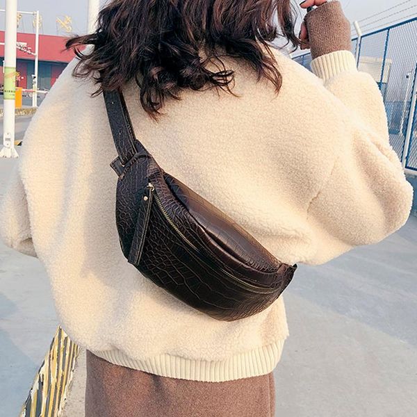 crocodile pattern pu leather waist bags for women 2021 solid color funny packs ladies belt phone female pack
crocodile pattern pu leather waist bags for women 2021 solid color funny packs ladies belt phone female pack