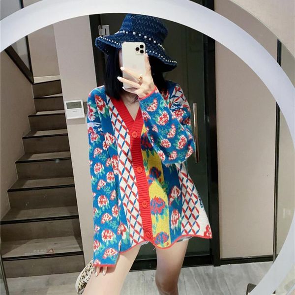 women's jackets vintage designer runway christmas coat clothes red flower embroidery cardigan women sweet knitted sweater oversize 7vh5, Black;brown
women's jackets vintage designer runway christmas coat clothes red flower embroidery cardigan women sweet knitted sweater oversize 7vh5, Black;brown