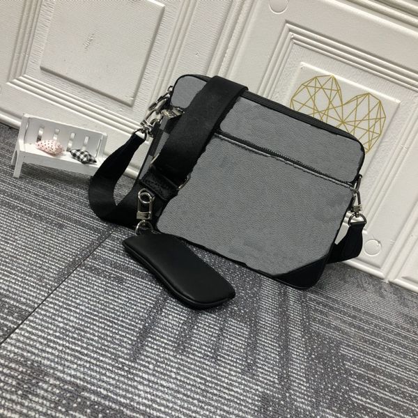 designer classic handbag trio message bags leather checkerboard damier hasp bag pp webbing
designer classic handbag trio message bags leather checkerboard damier hasp bag pp webbing