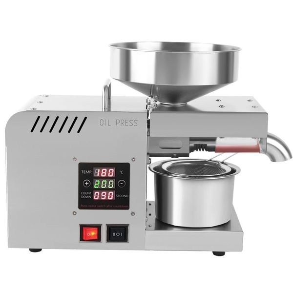 / 110v intelligent oil press automatic household and commercial stainless steel cold extraction machine pressers
/ 110v intelligent oil press automatic household and commercial stainless steel cold extraction machine pressers