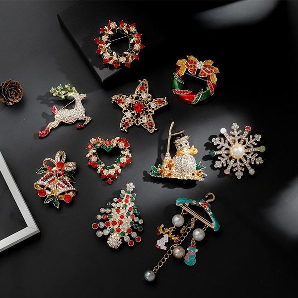 pins, brooches santa hat snowman wreath elk bells tree 18 styles crystal christmas lapel pins jewelry happy year gifts for friends, Gray
pins, brooches santa hat snowman wreath elk bells tree 18 styles crystal christmas lapel pins jewelry happy year gifts for friends, Gray