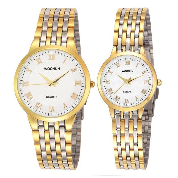 wristwatches 2021 fashion couple watches women men luxury gold stainless steel band analog quartz lovers gifts, Slivery;brown
wristwatches 2021 fashion couple watches women men luxury gold stainless steel band analog quartz lovers gifts, Slivery;brown