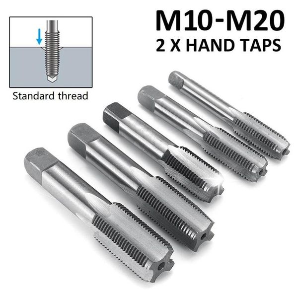 hand tools 2pcs hss right tap drill screw thread metric plug taps mm10 m12 m14 m16 m18 m20 drills
hand tools 2pcs hss right tap drill screw thread metric plug taps mm10 m12 m14 m16 m18 m20 drills