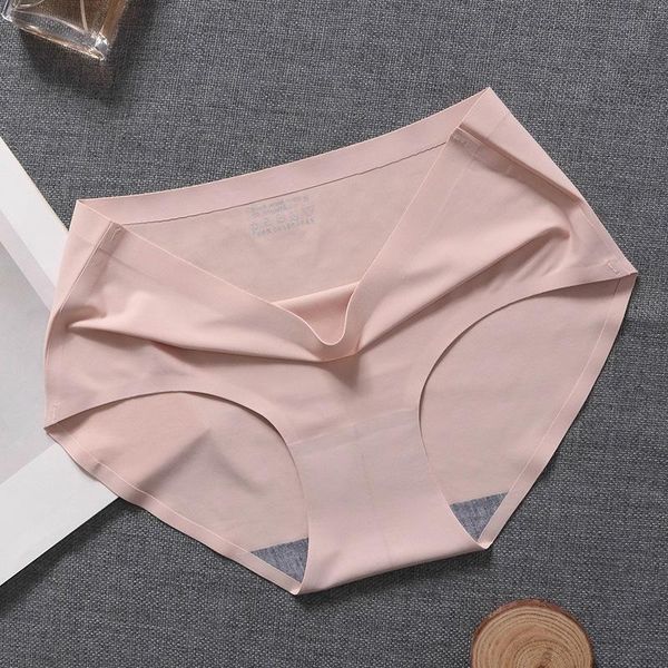 women's panties ice silk seamless underwear one piece breathable middle waist sexy, Black;pink
women's panties ice silk seamless underwear one piece breathable middle waist sexy, Black;pink