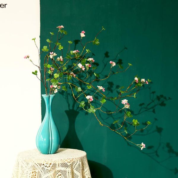 decorative flowers & wreaths 115cm artificial clover vase arrangement garland flores bunch wedding background home party garden decoration
decorative flowers & wreaths 115cm artificial clover vase arrangement garland flores bunch wedding background home party garden decoration