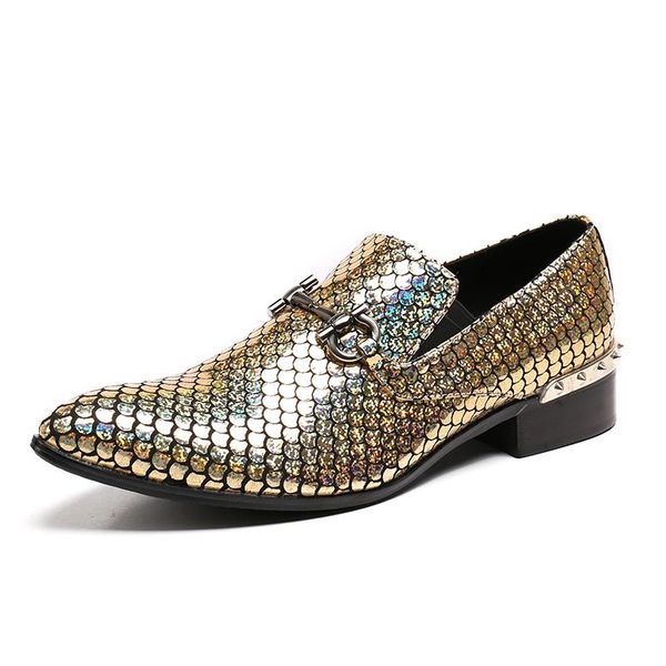 fashion men's business shoes genuine leather party luxury designer pointed loafers elegant pr dress, Black
fashion men's business shoes genuine leather party luxury designer pointed loafers elegant pr dress, Black