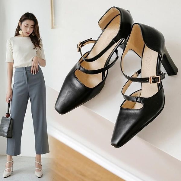 high heel sandals square toe fashion gladiator pu leather lady buckle strap party shoes woman, Black
high heel sandals square toe fashion gladiator pu leather lady buckle strap party shoes woman, Black