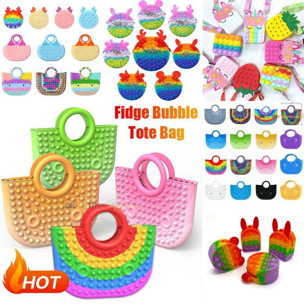 fidget toys handbag pencil case messenger bag coin purse decompression toy finger silicone rainbow pendant push bubble fashion handbags part
fidget toys handbag pencil case messenger bag coin purse decompression toy finger silicone rainbow pendant push bubble fashion handbags part
