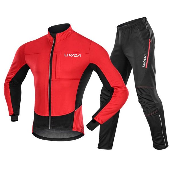 racing sets lixada men winter windproof cycling clothing set waterproof thermal fleece bike riding jacket and pants sportswear, Black;blue
racing sets lixada men winter windproof cycling clothing set waterproof thermal fleece bike riding jacket and pants sportswear, Black;blue