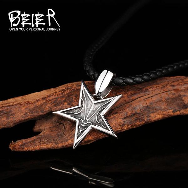 fashion vintage women men star stainless steel pendant chain necklace jewelry necklaces, Silver
fashion vintage women men star stainless steel pendant chain necklace jewelry necklaces, Silver