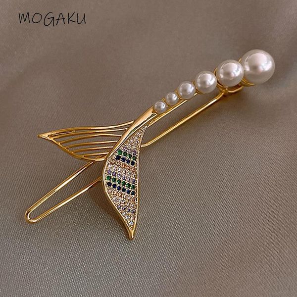 hair clips & barrettes mogaku ins girls fashion crystal hairpins women korean style fish tail pearls hairgrips accessories, Golden;silver
hair clips & barrettes mogaku ins girls fashion crystal hairpins women korean style fish tail pearls hairgrips accessories, Golden;silver