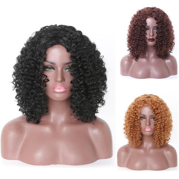 synthetic wigs afro kinky curly wig short brown bob for black/white women high temperature hair 10 colors
synthetic wigs afro kinky curly wig short brown bob for black/white women high temperature hair 10 colors