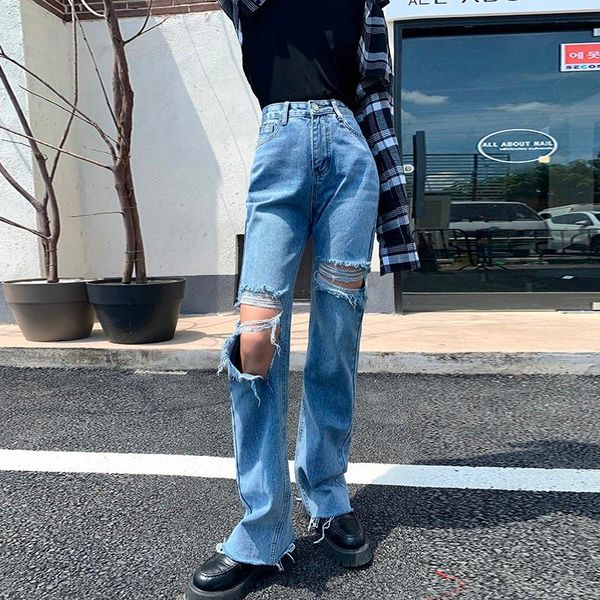 women's jeans guuzyuviz autumn winter ripped for women casual loose hole vintage mom woman high waist wash plus size jean femme, Blue
women's jeans guuzyuviz autumn winter ripped for women casual loose hole vintage mom woman high waist wash plus size jean femme, Blue
